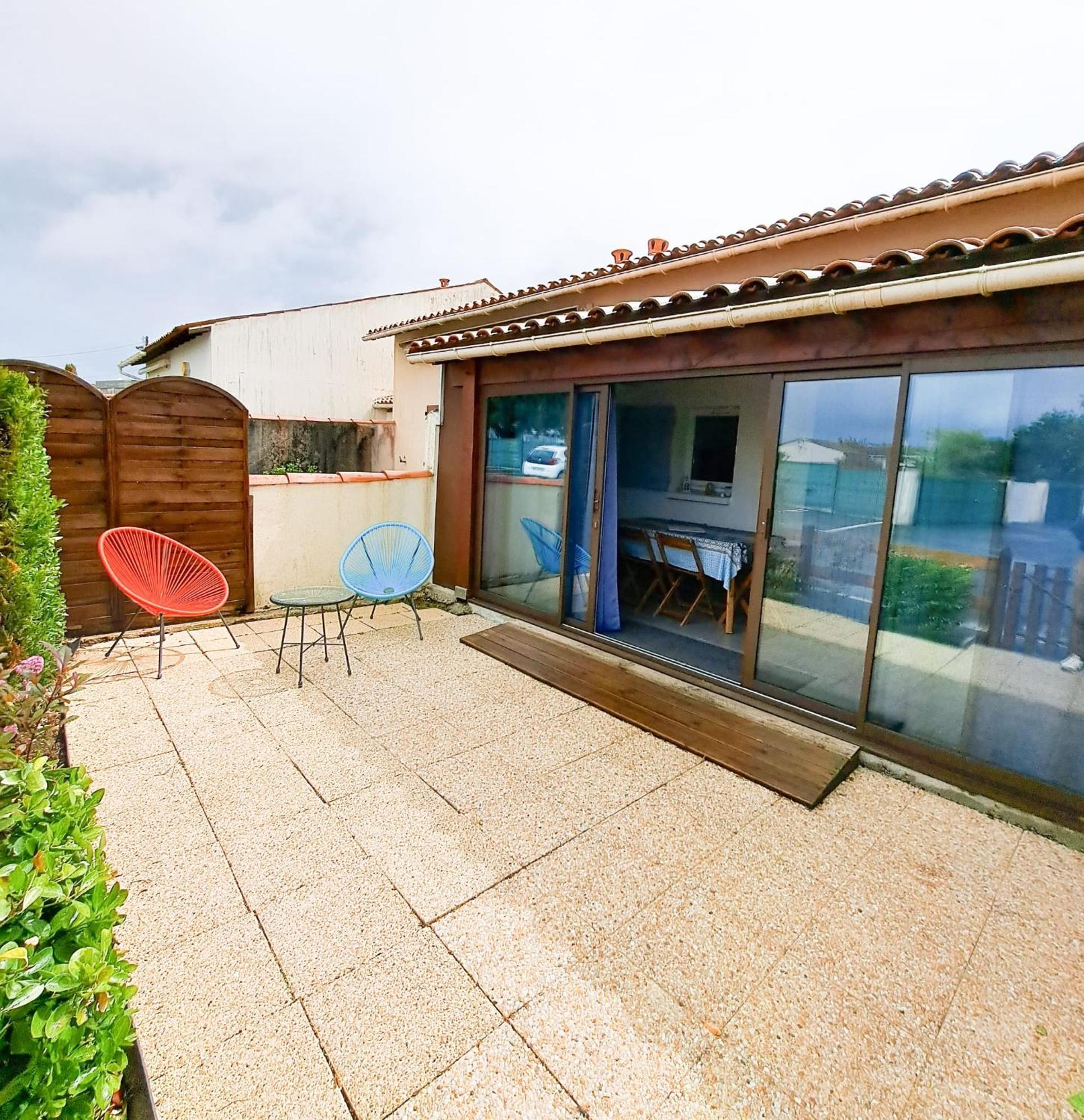 La Nauzane - 5 Min De La Plage, Residence Securisee Avec Parking Et Terrasse Vaux-sur-Mer Luaran gambar